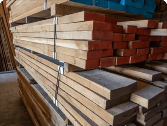 Timber products at The Warehouse